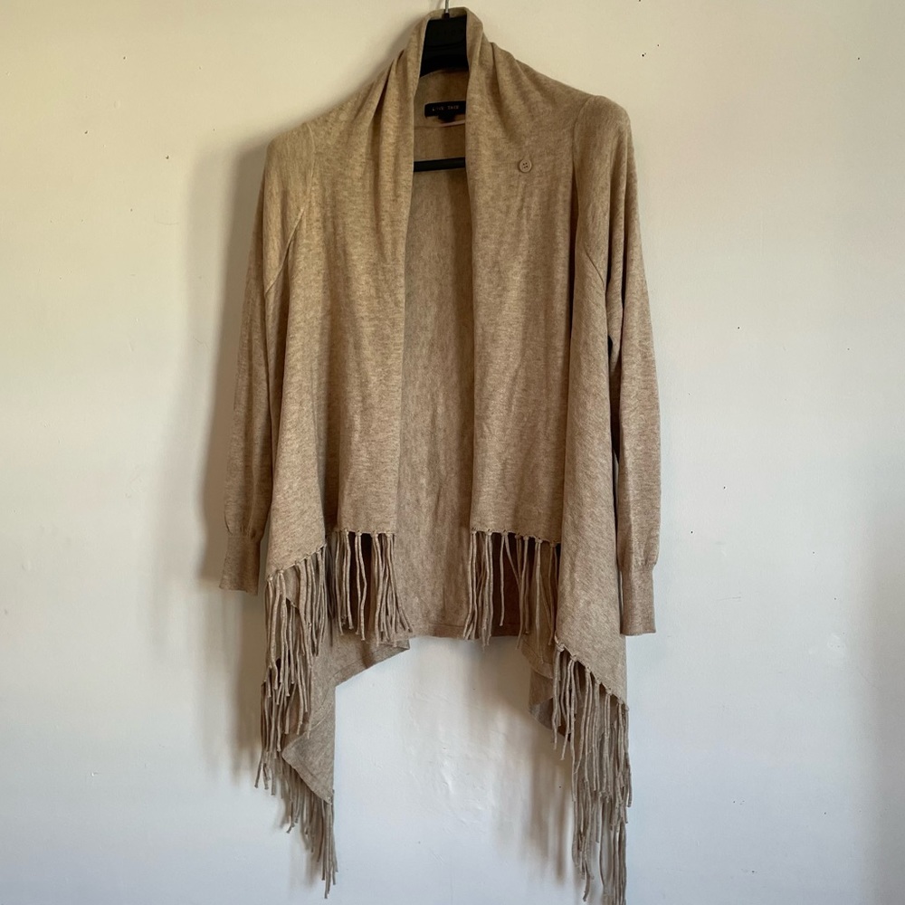 Love Tree small Cardigan Coverup Beige